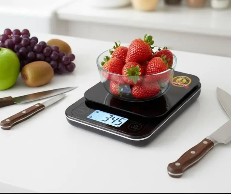 Premium kitchen weighing scale